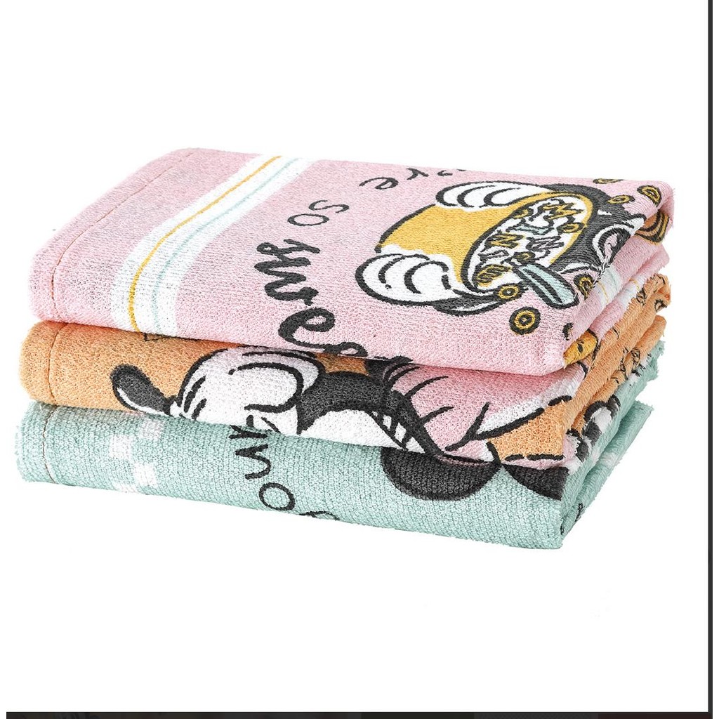 Kit 3 Pano de Prato Mickey e Minnie Alta Absorção Seca Louça