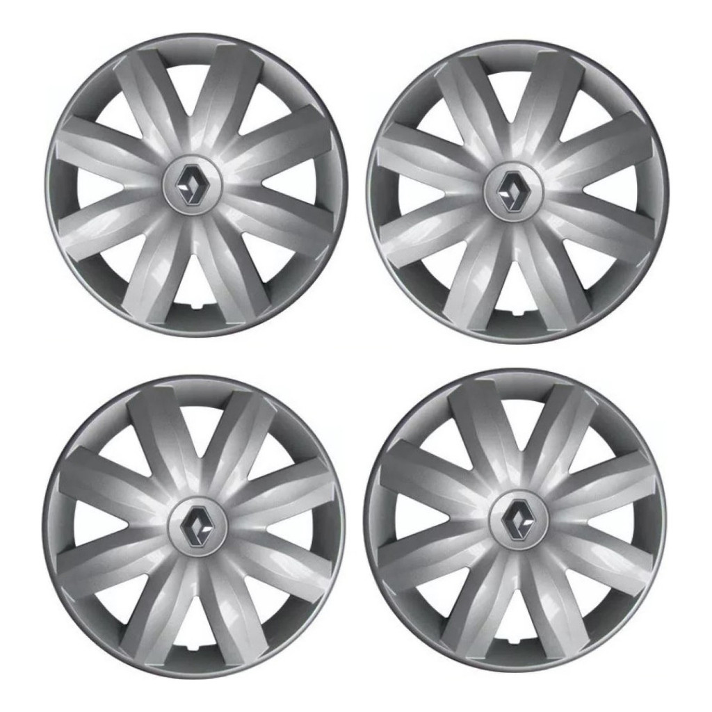 Jogo 4 Calotas Aro 14 Cyclade Originais Sandero 2008 A 2013 em Oferta na Shopee