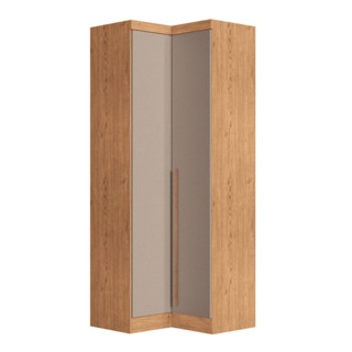 Móveis para Quarto Módulo Canto Reto 2 Porta Infinity Cedro/Duna em Oferta na Shopee