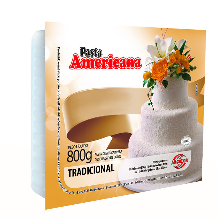 Pasta Americana Tradicional 800g ARCOLOR
