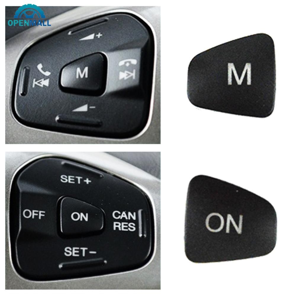 OPENMALL Botão De Volume De Áudio Do Volante Carro Interruptor De Controle De Cruzeiro M ON Para Ford Escort Fiesta MK7