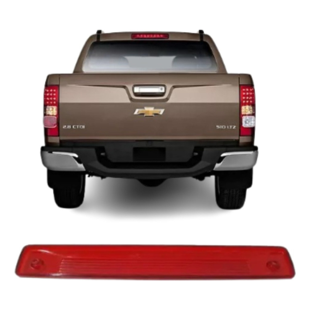 Lente Lanterna Luz Freio Teto Break Light S10 2012 2013 2014