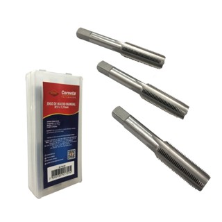 Jogo De Macho Para Fazer Rosca M12 X1.25 mm 3 Peças em Oferta na Shopee