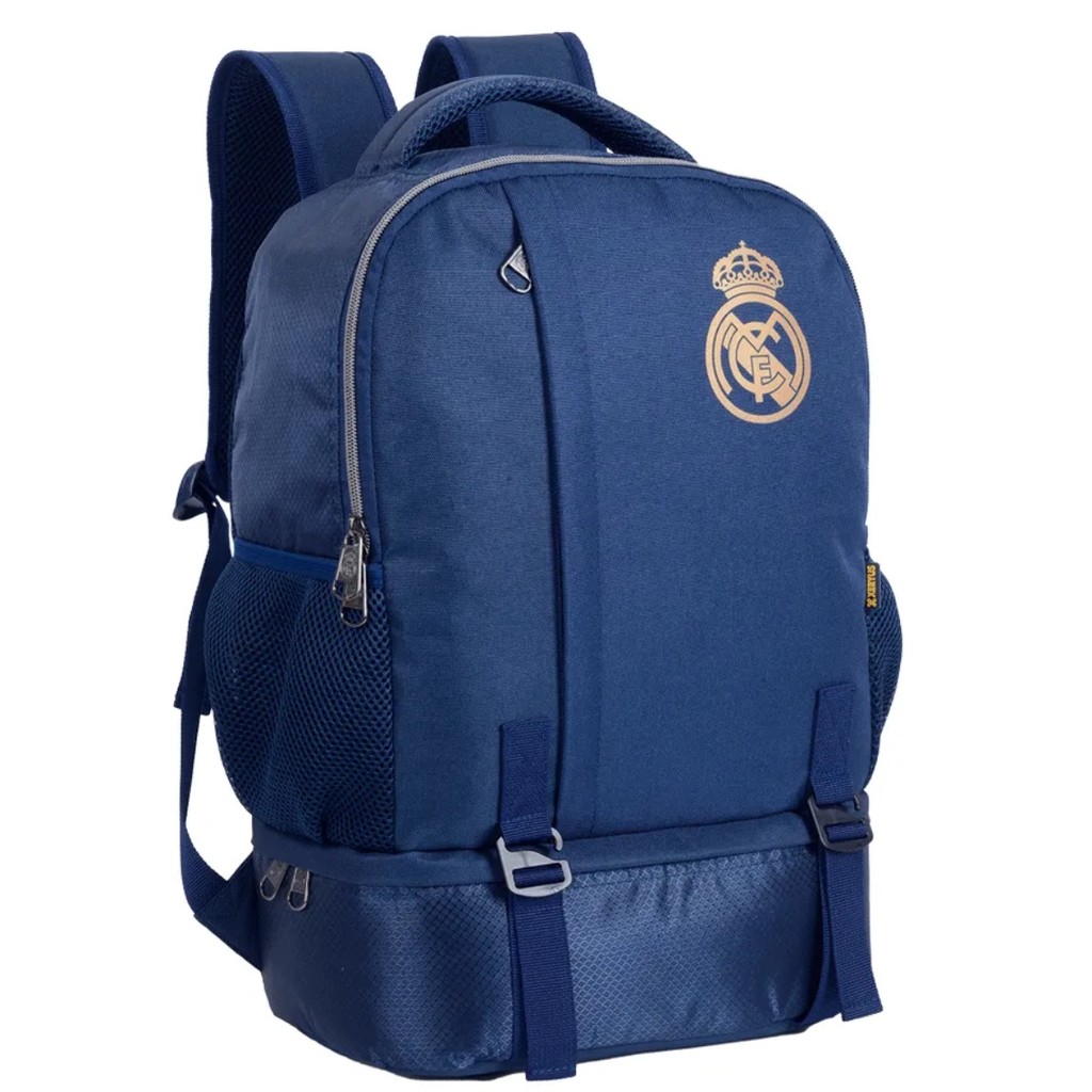 Detalhes do Mochila Esportiva Com Porta Tenis Real Madrid Xeryus Oficial