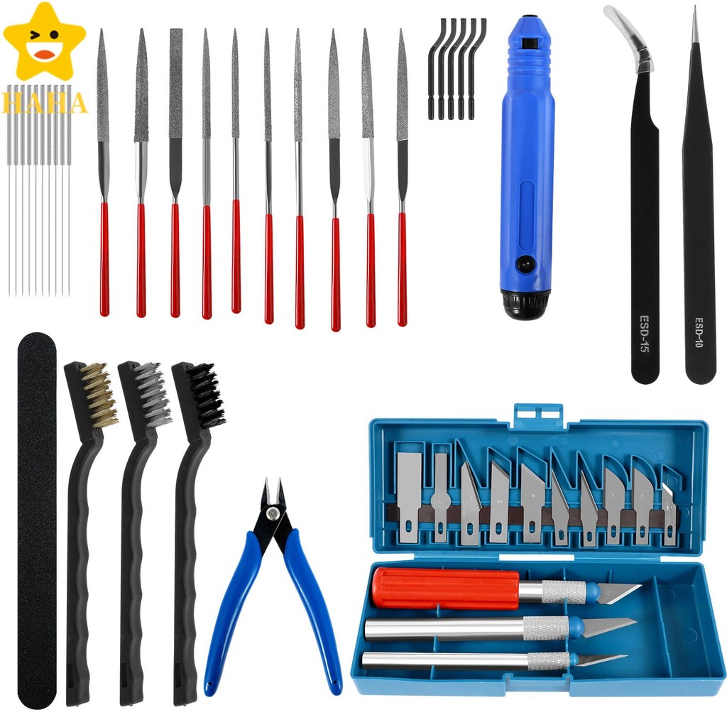 46 Unidades Kit De Ferramentas Para Impressora 3D Multiuso Conjunto De Acessórios Ferramenta De Remoção E Limpeza Duráve em Oferta na Shopee