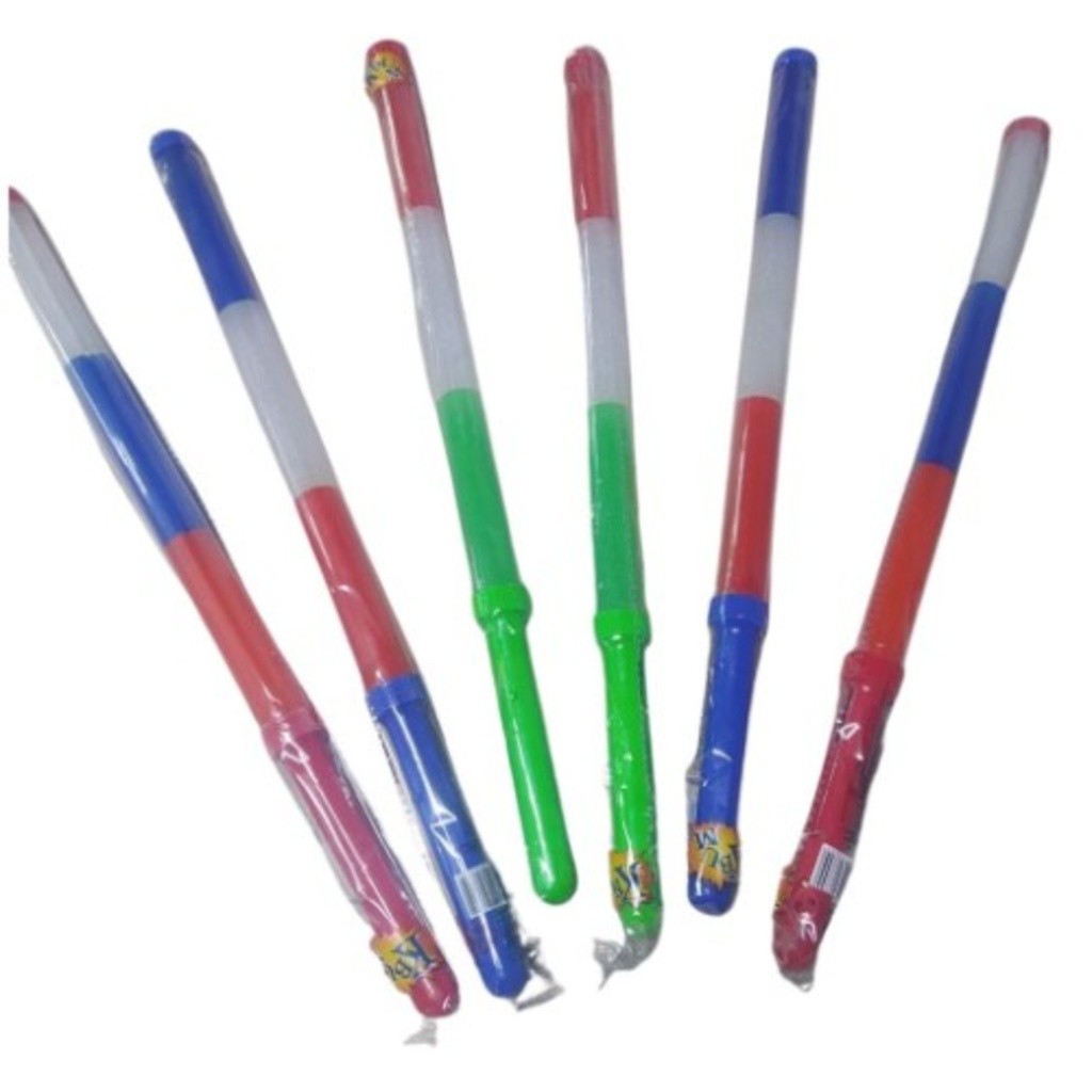 kit 2 Bastão Espada de LED c/3 Camadas de LED Branco