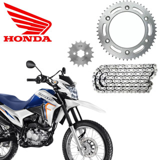 Kit Relação Transmissão NXR Bros 160 XRE 190 Modelo Original em Oferta na Shopee