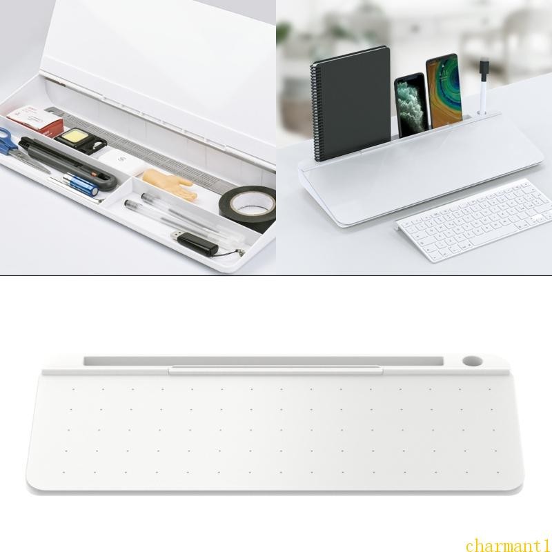 Charmant Desktop Placa Branca Deskboard Descanso De Pulso Suporte Para Notebook E Telefone
