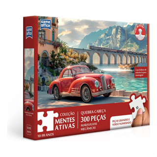Quebra Cabeça 300 Peças Maravilhas Mecânicas Toyster em Oferta na Shopee
