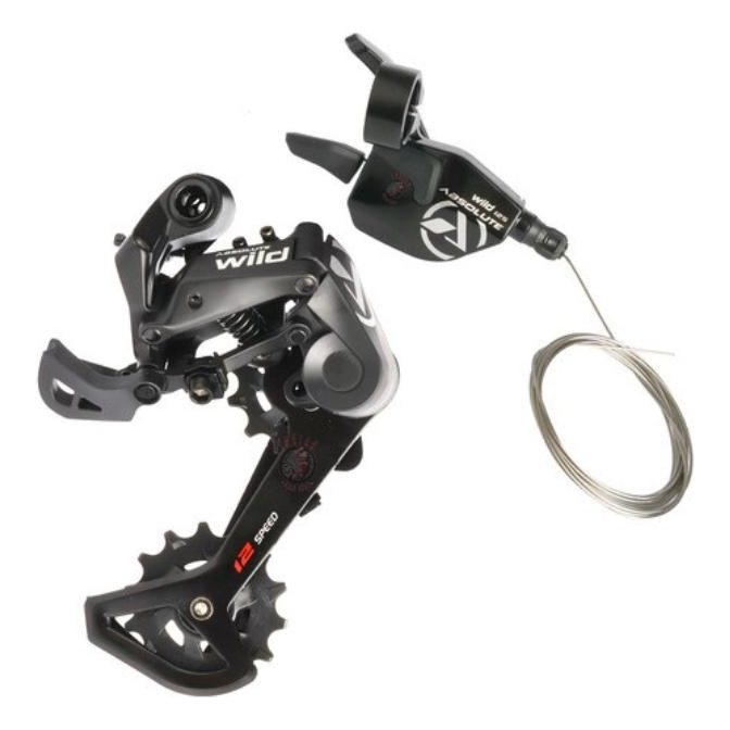 Kit Câmbio Traseiro Alavanca 12v Absolute Wild 2 1x12v 11/52 em Oferta na Shopee