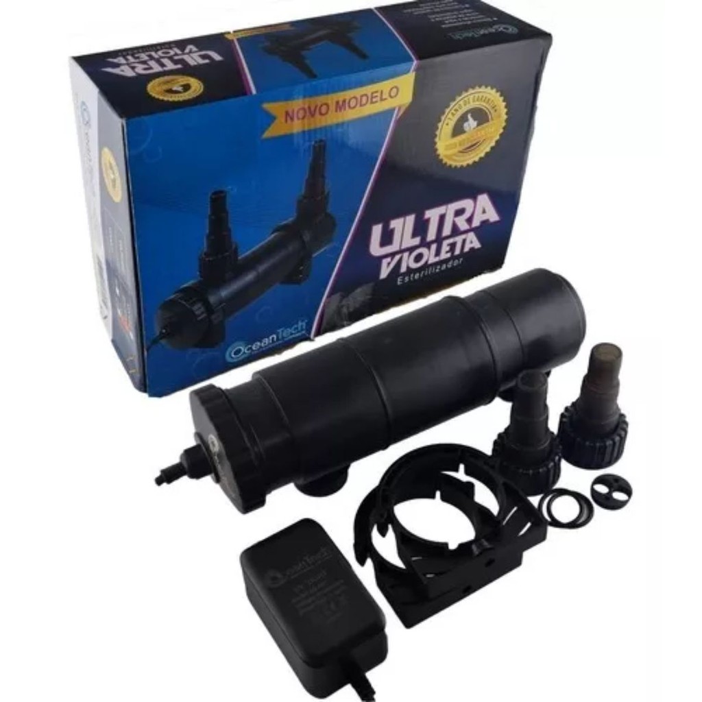 Filtro Uv Esterilizador Ocean Tech 18w 6000 L/min