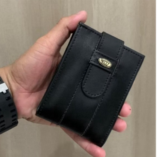 CARTEIRA MASCULINA EM COURO NITTY PORTA DOCUMENTO RG CNH NOTAS em Oferta na Shopee