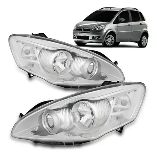 Farol Idea Cromado 2011 2012 2013 - AUTOMOTIVE