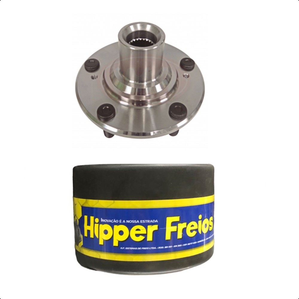 CUBO RODA HONDA CIVIC 2007 ATE 2016 DIANTEIRO COM ABS SEM ROLAMENTO 5 FUROS HIPPER FREIOS