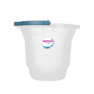 Balde Plástico Transparente com Alça 15L Hydrus Sanremo em Oferta na Shopee