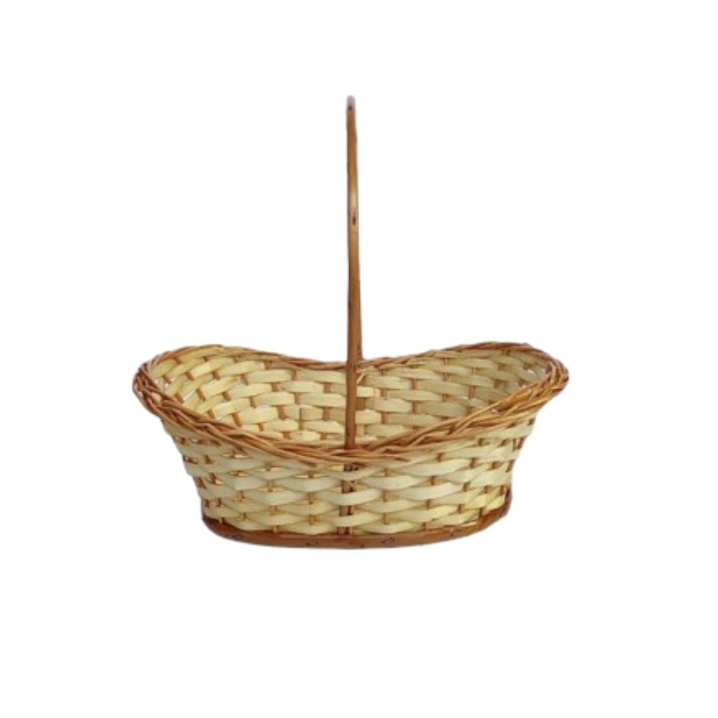 Cesta de Vime Canoa Pequena 30X17X 8cm