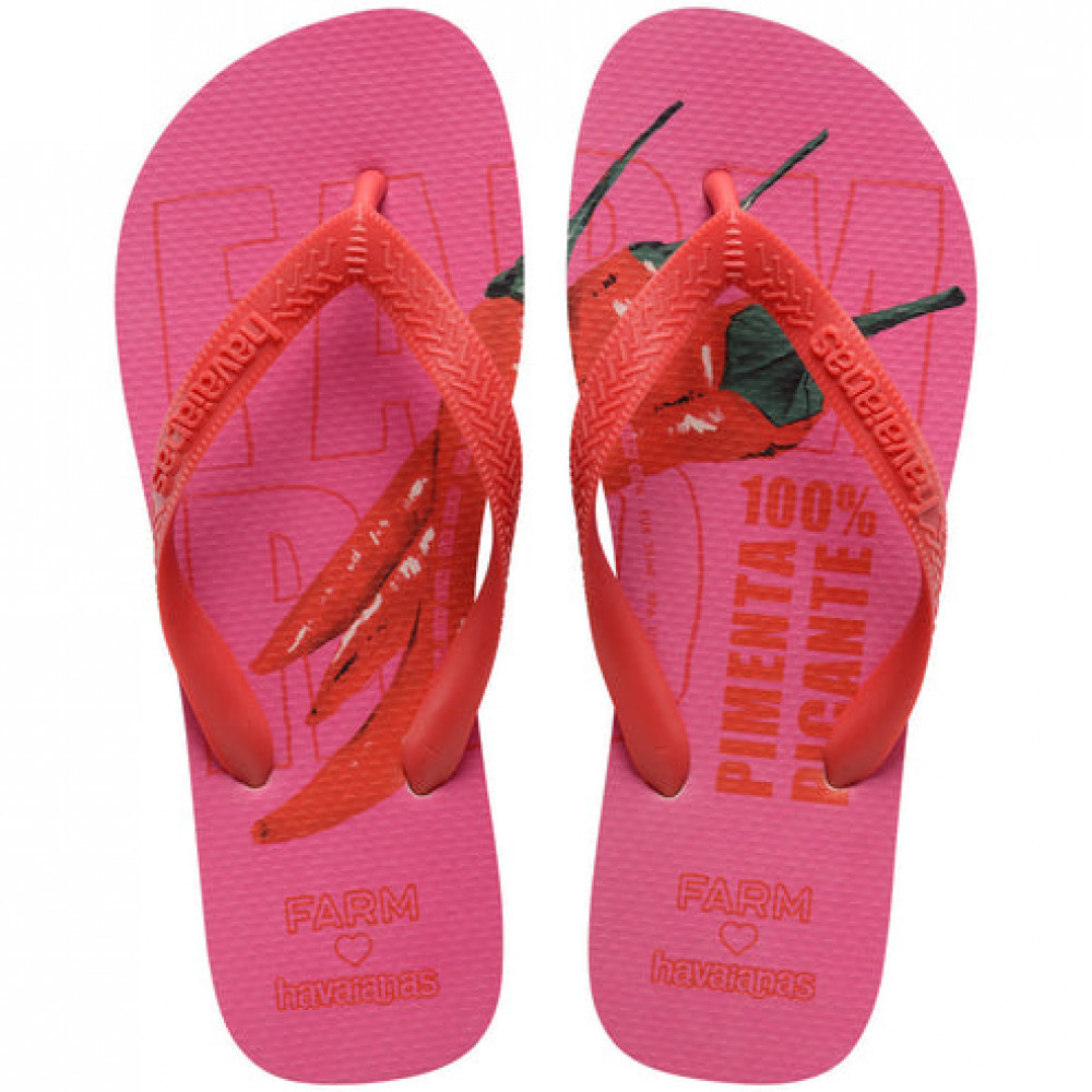 Chinelo Havaianas Farm Pimenta