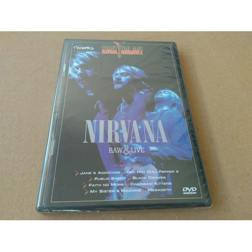 Dvd Nirvana - Raw & Live ( Lacrado)