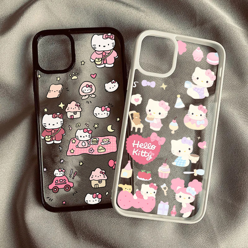 Rosa Gato Bowknot Caso De Telefone Para Samsung A55 A56 A35 A15 A05S A06 A26 A36 A54 A16 A12 A52 A34 5G A32 Silicone Cap