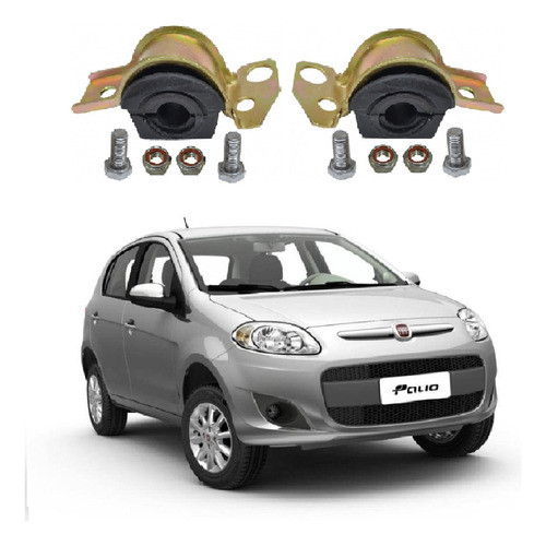 Kit Reparo Barra Estabilizadora Dianteira Novo Palio Mobi