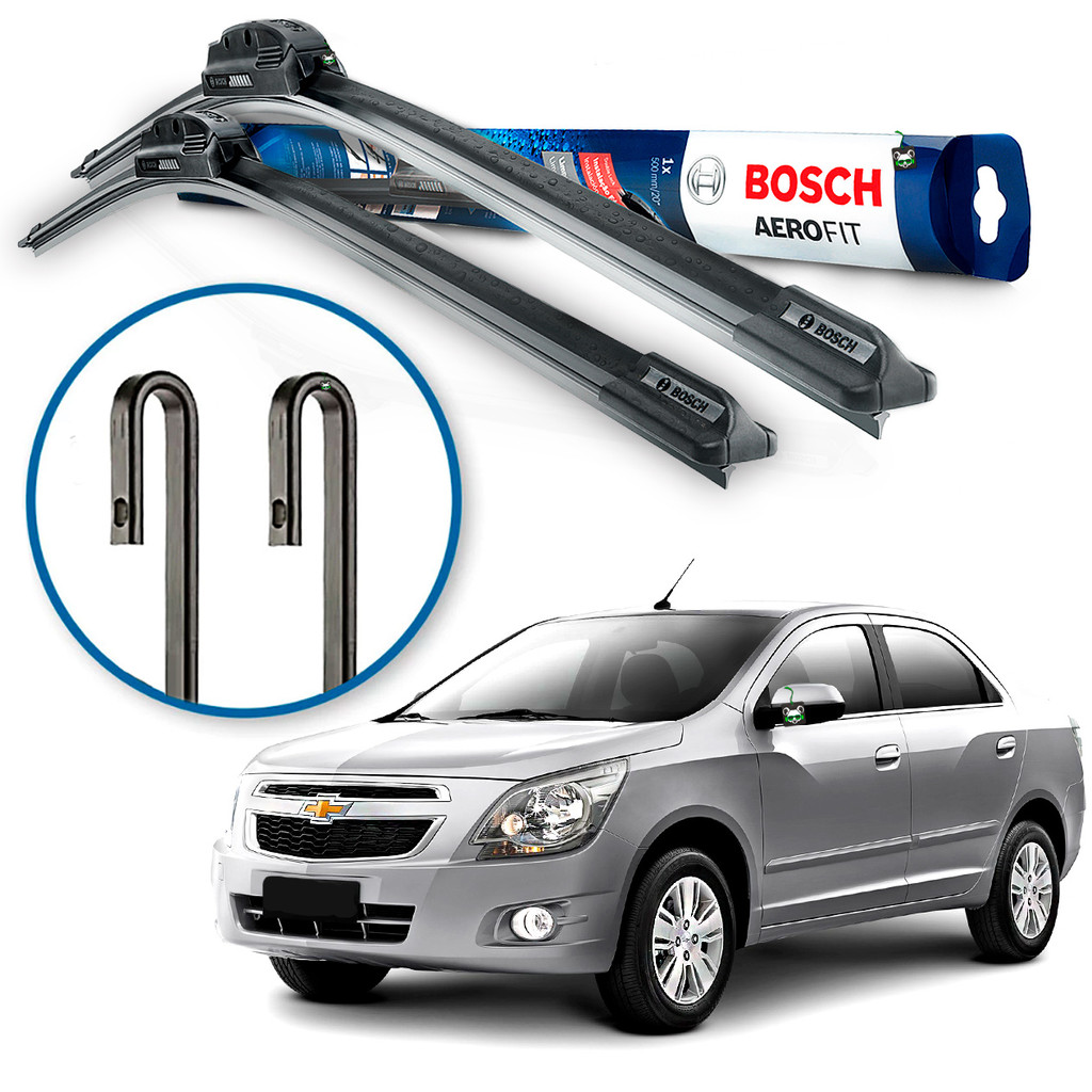 Par Palheta Limpador Parabrisa Bosch Cobalt 2011 2012 2013 2014 2015 a 2020 em Oferta na Shopee