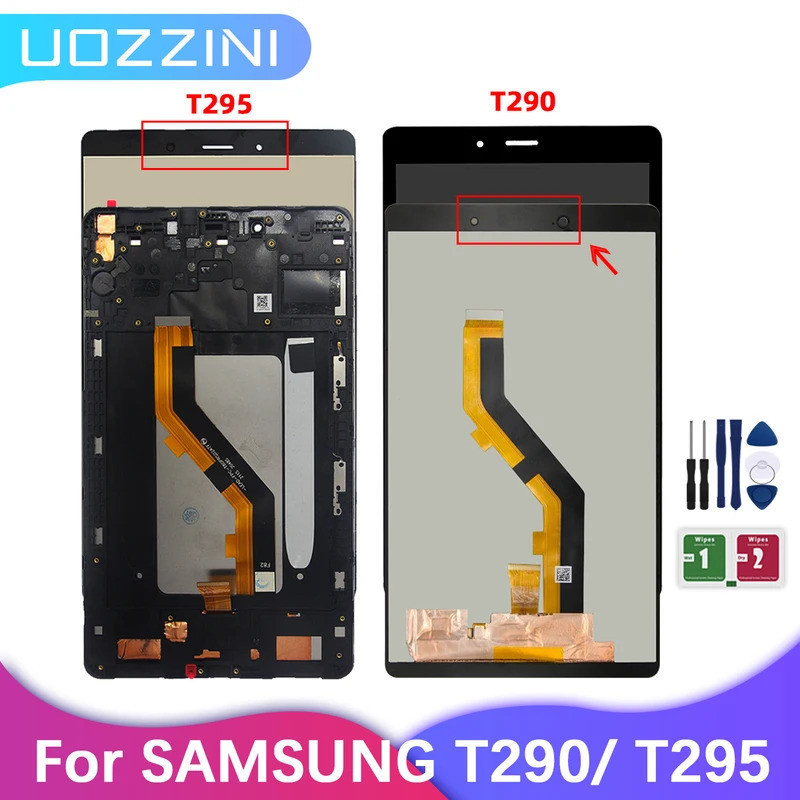Para Samsung Galaxy Tab A 2019 SM-T290 T295 T290 T295 LCD 8.0 Display Touch Screen Digitizer Assembly Substituição 10 UI