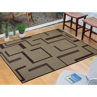 Tapete Para Sala Marrom Sisal 1m x1,50 Facil Limpar Lancer em Oferta na Shopee