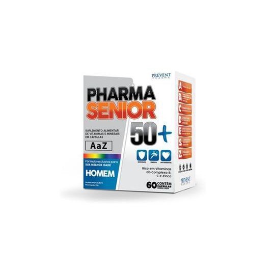 Pharma Senior Homem +50 Anos 60 Caps Prevent Pharma