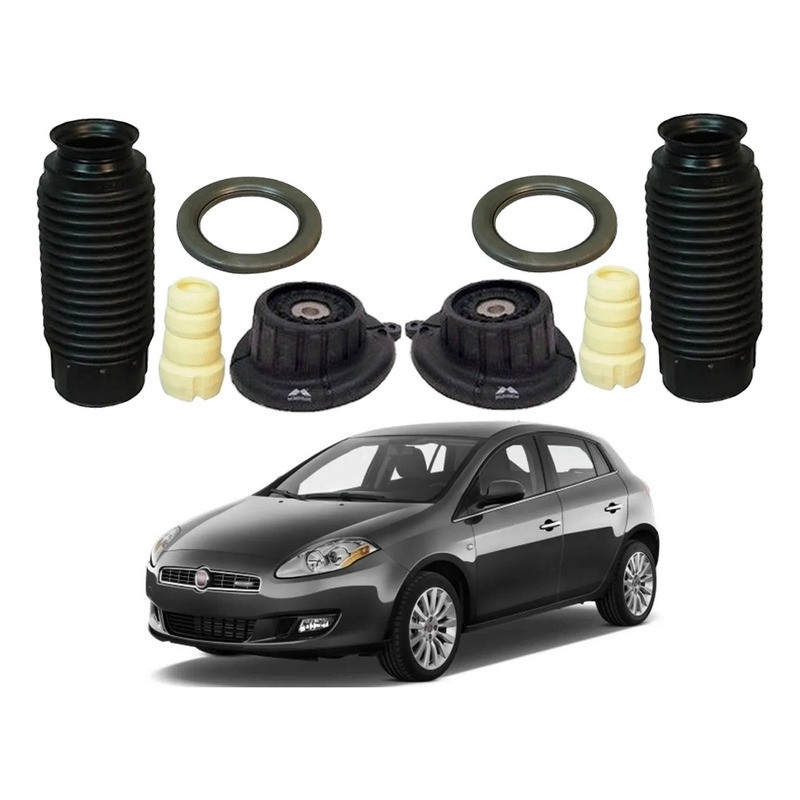 Kit Batente Dianteiro Bravo 1.4 1.6 1.8 2011 A 2016 - Spare Parts and Accessories for Vehicles