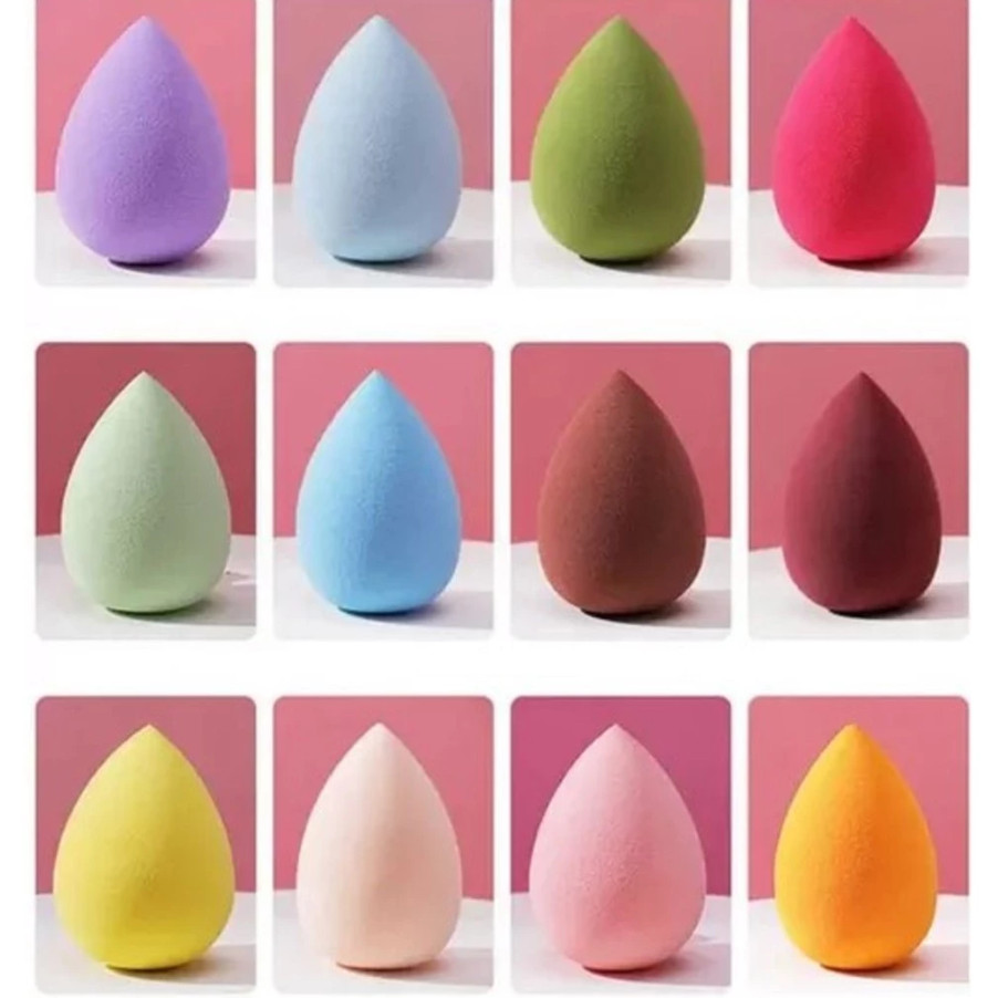 kit 6 uni. Esponja maquiagem Gota Maquiagem Base e Corretivo maquiagem barata