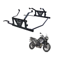 Suporte Bauleto Lateral Para Tiger 800 até 2017 Bráz