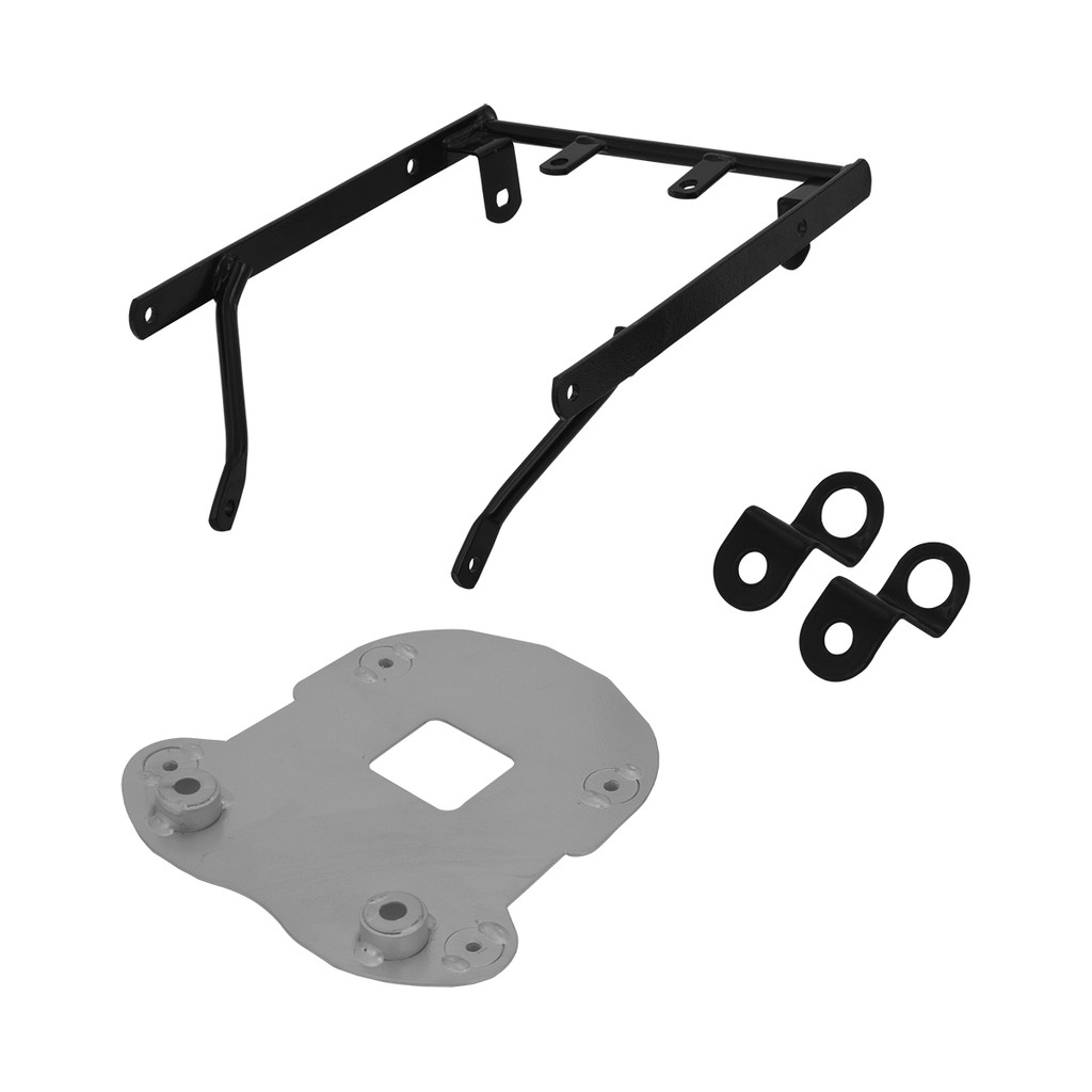 Base Suporte de Bau Pro Tork Nxr Bros 150 2013 2014 2015 Peças De Moto Em Aço Reforçado