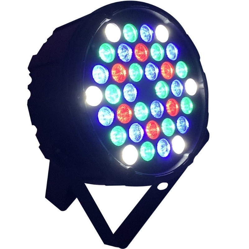 Canhão Refletor 36 Leds Refletor Rgb Bivolt Dmx Digital Slim