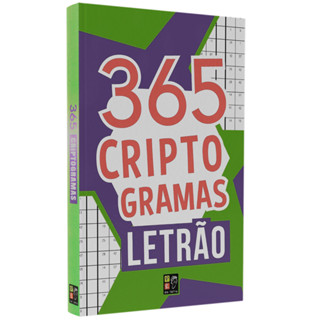 Livro 365 Cripatogramas | Letrão em Oferta na Shopee