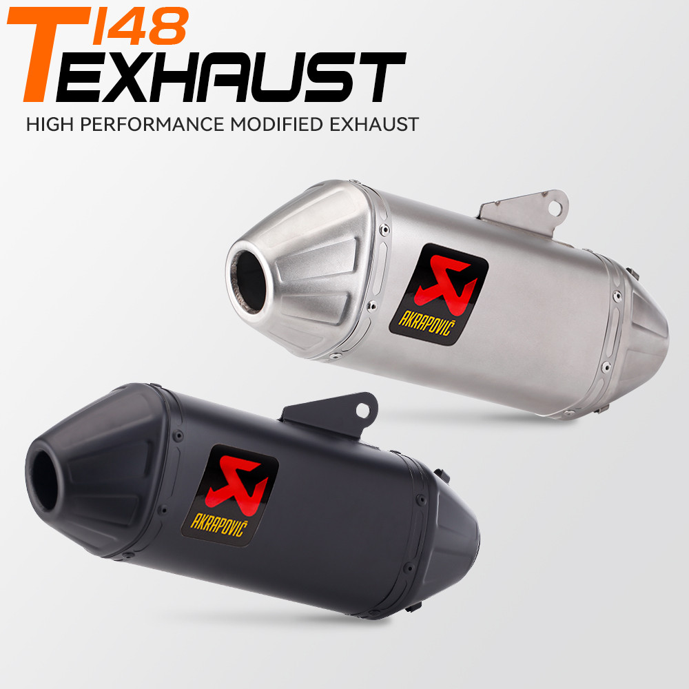 Silenciador De Escapamento Para Motocicleta , Série De Tubos Off-road Ak CRF250 CRF300 RALLY CRF150 F850 F750 T148 ADV75