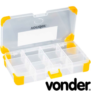 Maleta Plástica Organizadora Multiuso Ferramentas Pregos Parafusos 12 Divisórias Capacidade P/ 2kg Vonder em Oferta na Shopee