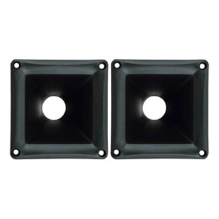 02 Corneta Plastica Quadrada Mini  Lc-150 - Preta Com 2 Pçs em Oferta na Shopee