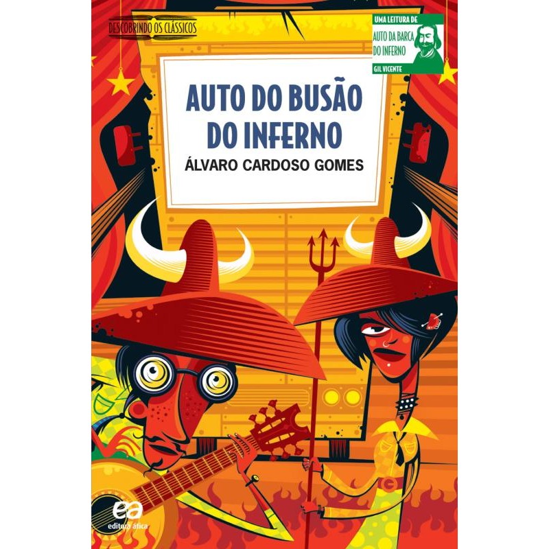 Livro Auto do busão do inferno - Ática - Capa Comum