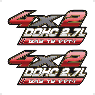 Adesivo 4x2 Hilux 2009/2012 DOHC Gasolina 16 VVT-I Generico em Oferta na Shopee