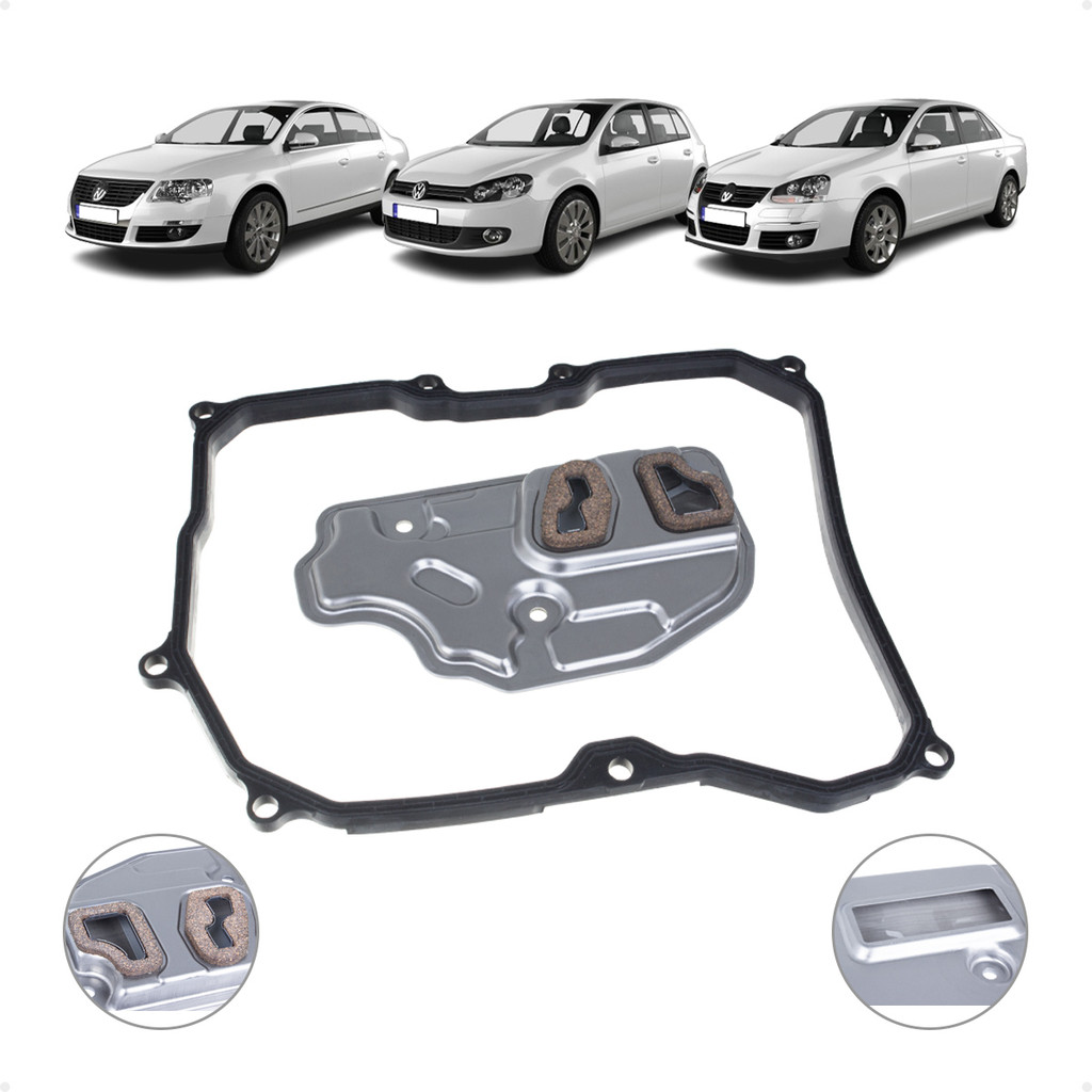 Filtro Câmbio Automático Volkswagen Passat 2.0 2007 a 2010/ Jetta 2.5 Tiptronic 2007 A 2013