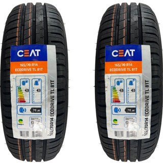 KIT 02 PNEUS 165/70R14 81T TL CEAT ECODRIVE RENAULT KWID FIAT MOBI ARO 14 em Oferta na Shopee
