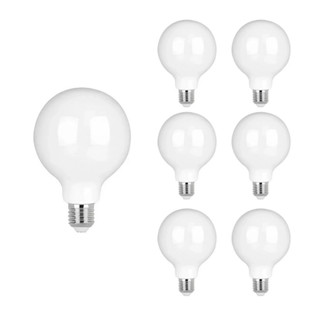 7 Lâmpadas Led Filamento Leitosa G80 Para Pendente de Teto Luz Quente Âmbar Bivolt em Oferta na Shopee