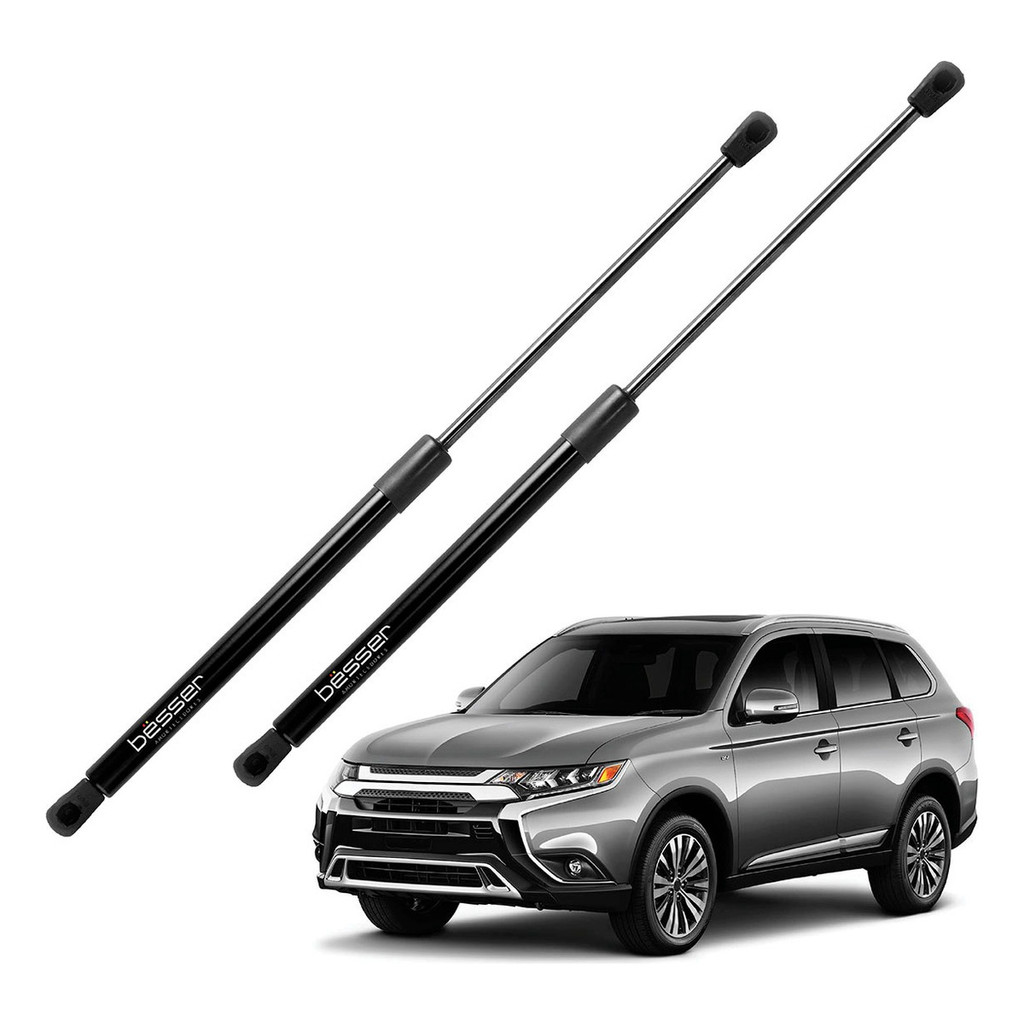Par Amortecedor Tampa Traseira Mitsubishi Outlander 2014 à 2020 Pistão à Gás Porta Malas Outlander