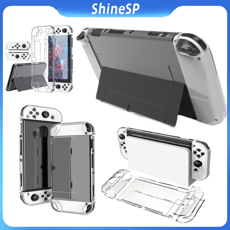 Capa Proteção Acrílico Transparente Nintendo Switch Oled Capa De Suporte à Prova Se Poeira Em Acrílico Cristal em Oferta na Shopee