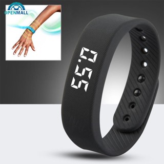 OPENMALL Pulseira Inteligente LED Digital À Prova D'água Relógio Smartband Com Correndo Pedômetro Monitor Banda Lembrete em Oferta na Shopee
