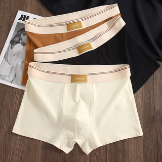 HOMEM!Cuecas Boxer masculinas de algodão puro L ~ XXXXL Cuecas Boxer respiráveis e confortáveis de algodão puro Cuecas B