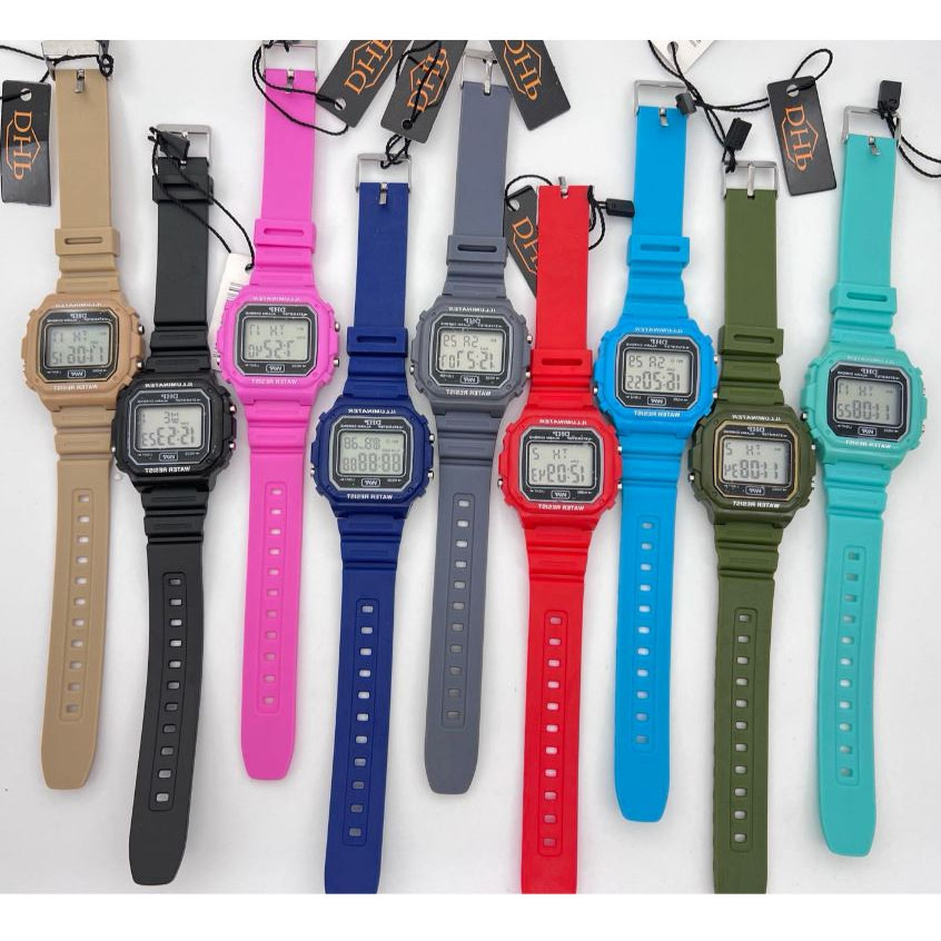 [D780] Relógio DHP à prova d'agua infantil e feminino- unissex em Oferta na Shopee