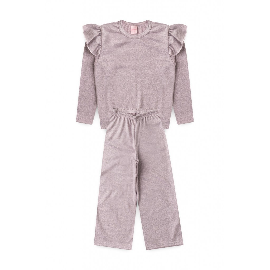 Conjunto Feminino Infantil Inverno Fofinho em Oferta na Shopee
