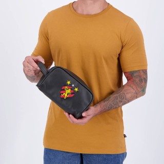 Necessaire Sport Recife Courino Preta em Oferta na Shopee