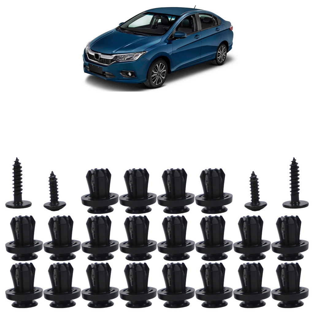 Kit Grampo Presilha City 2015 2016 2017 2018 Parachoque Dianteiro 24 Peças em Oferta na Shopee